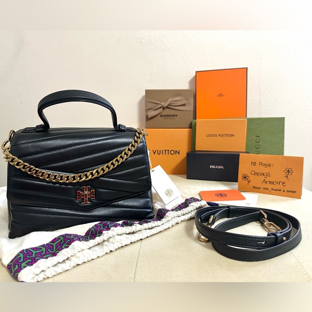 Tory Burch Kira Chevron Top handle Satchel